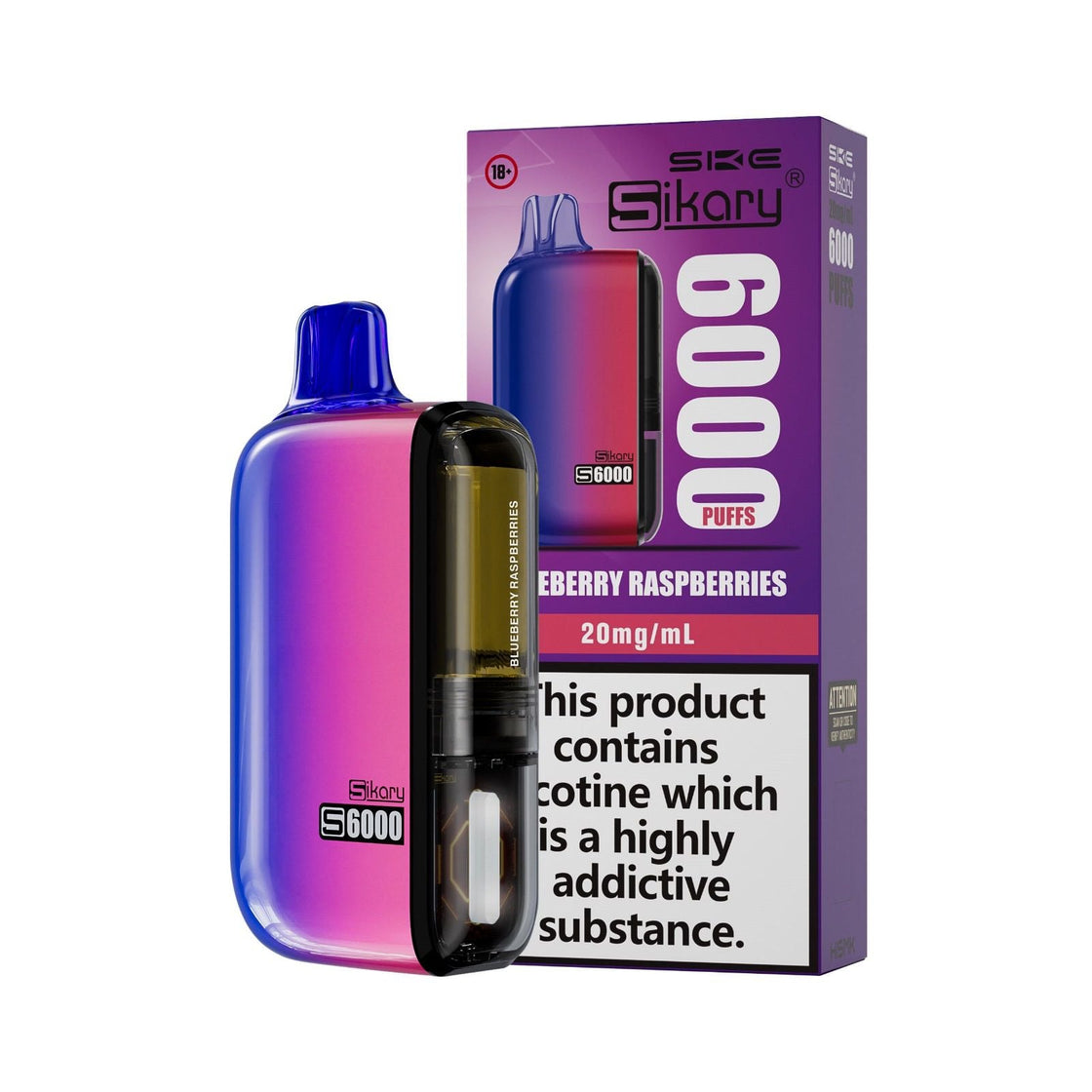 SKE Sikary S6000 Disposable Pod