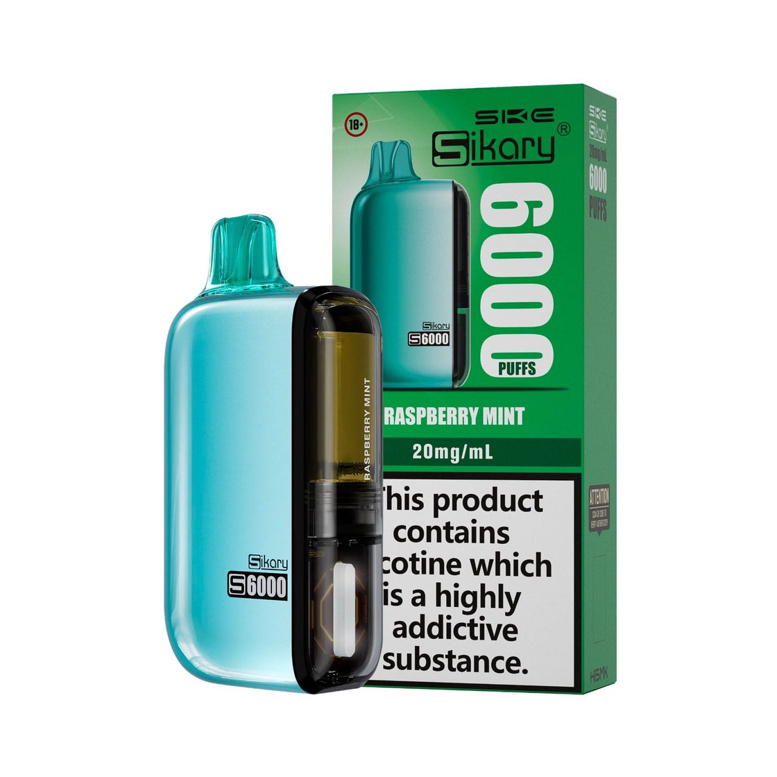 SKE Sikary S6000 Disposable Pod