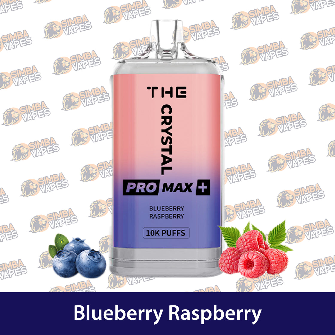 Crystal Pro Max 10000 Blueberry Raspberry