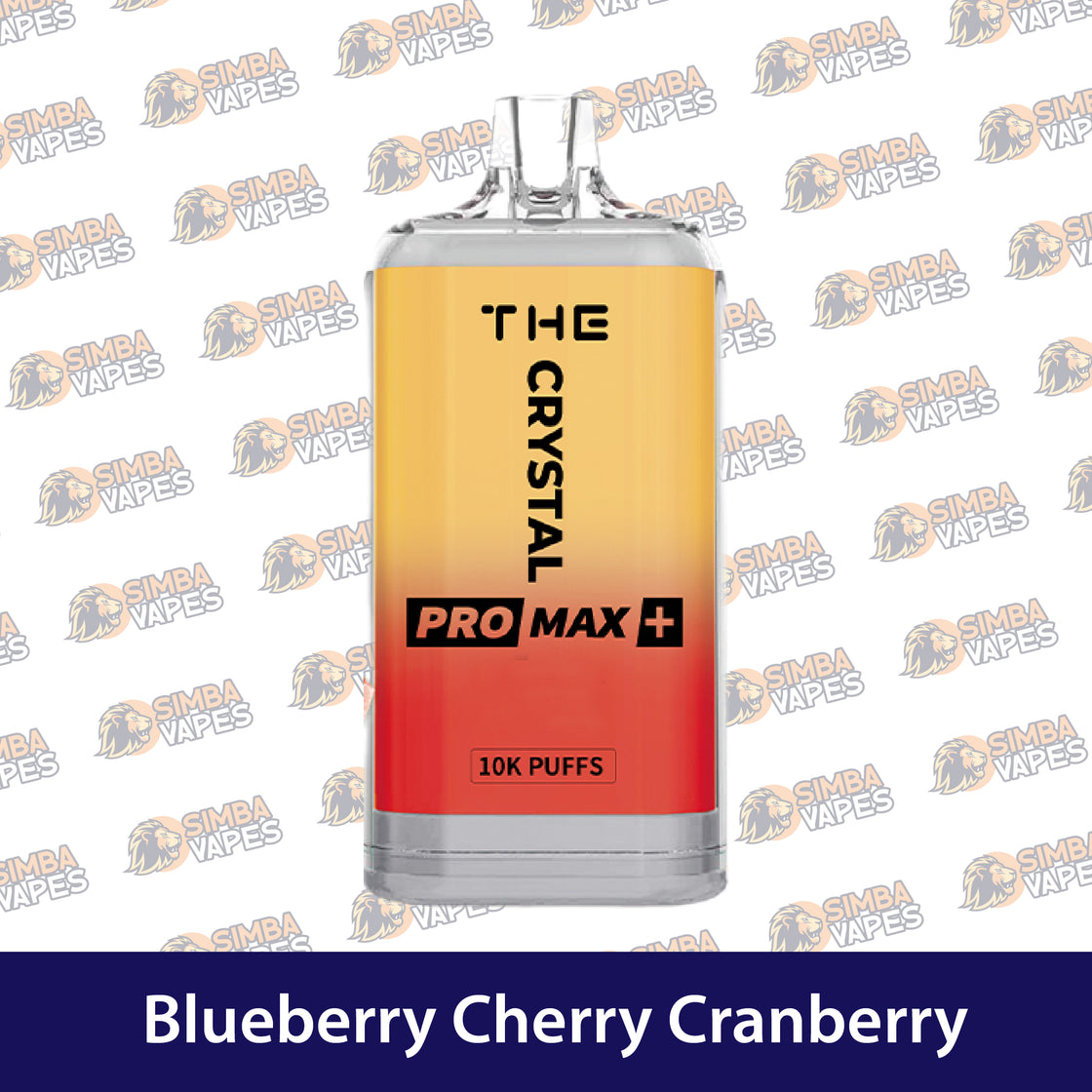 Crystal Pro Max 10000 Blueberry Cherry Cranberry