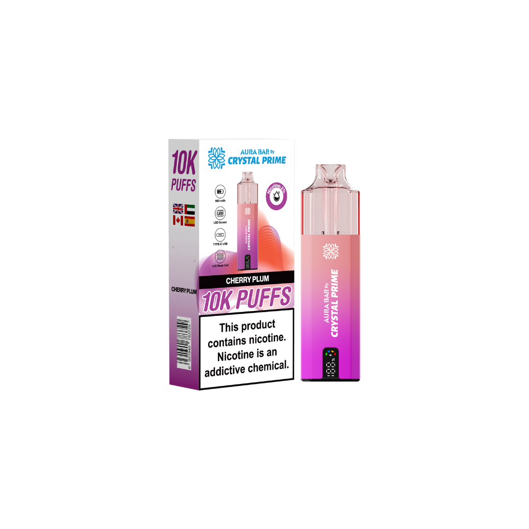 Crystal Prime 10k By Aura Bar Box of 5 - New