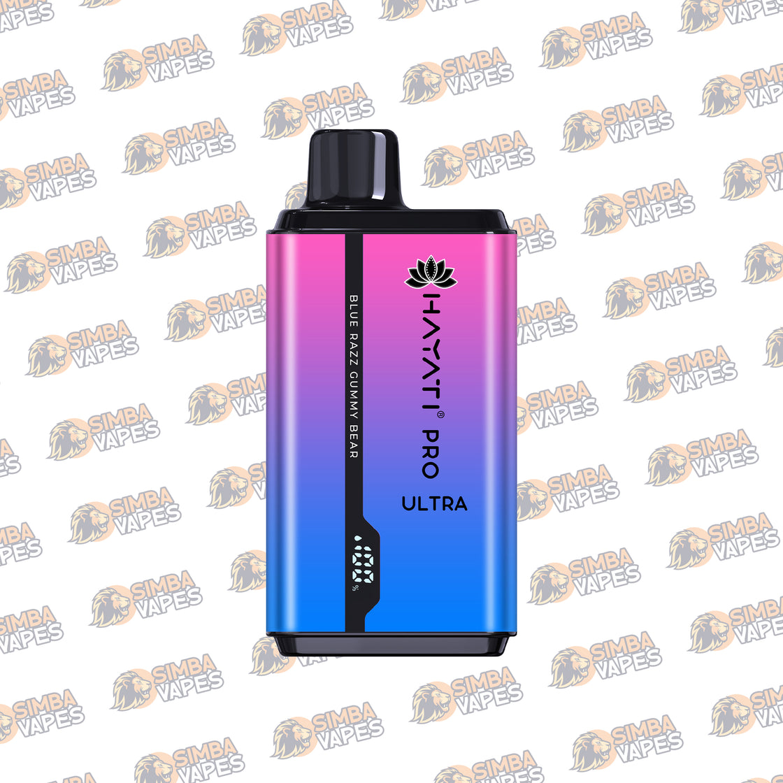 Hayati Pro Ultra 15000 Puffs Blue Razz Gummy Bear