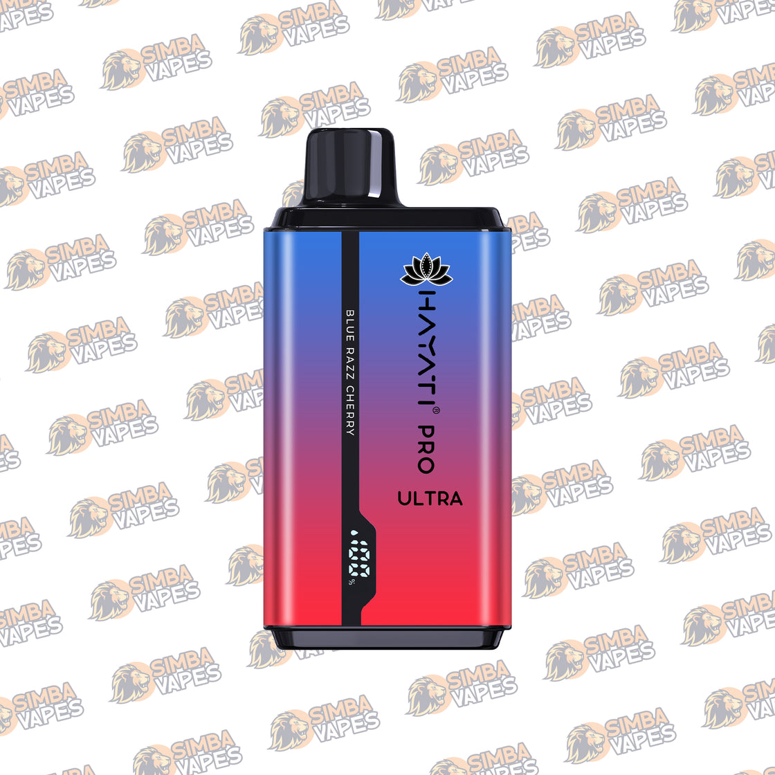 Hayati Pro Ultra 15000 Puffs Blue Razz Cherry