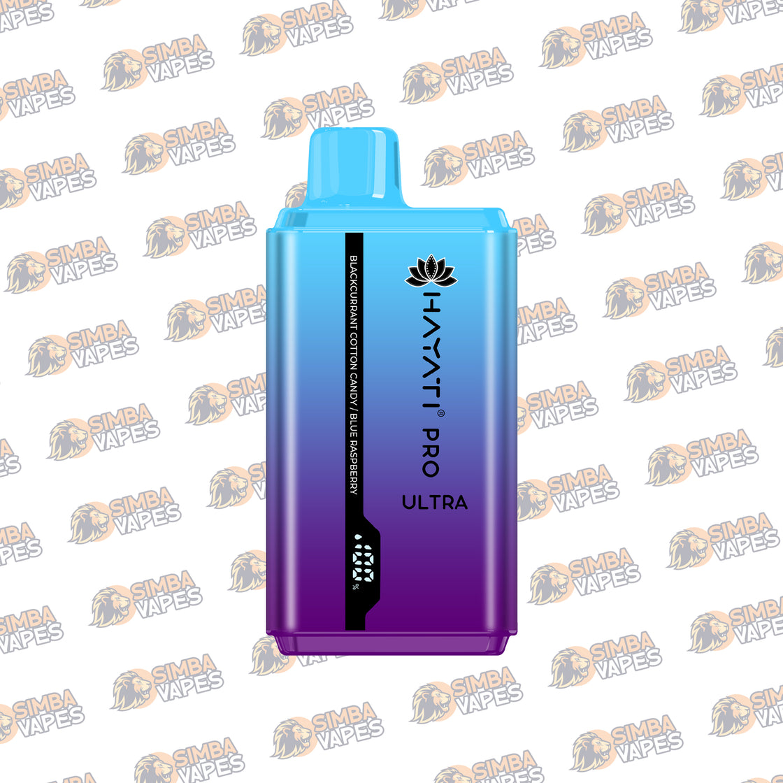 Hayati Pro Ultra 15000 Blackcurrant Cotton Candy / Blue Raspberry