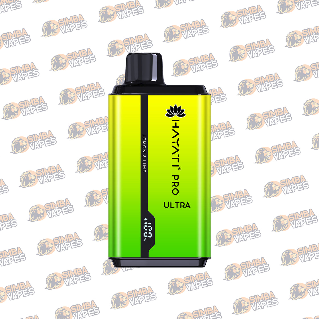 Hayati Pro Ultra 15000 Puffs Lemon Lime