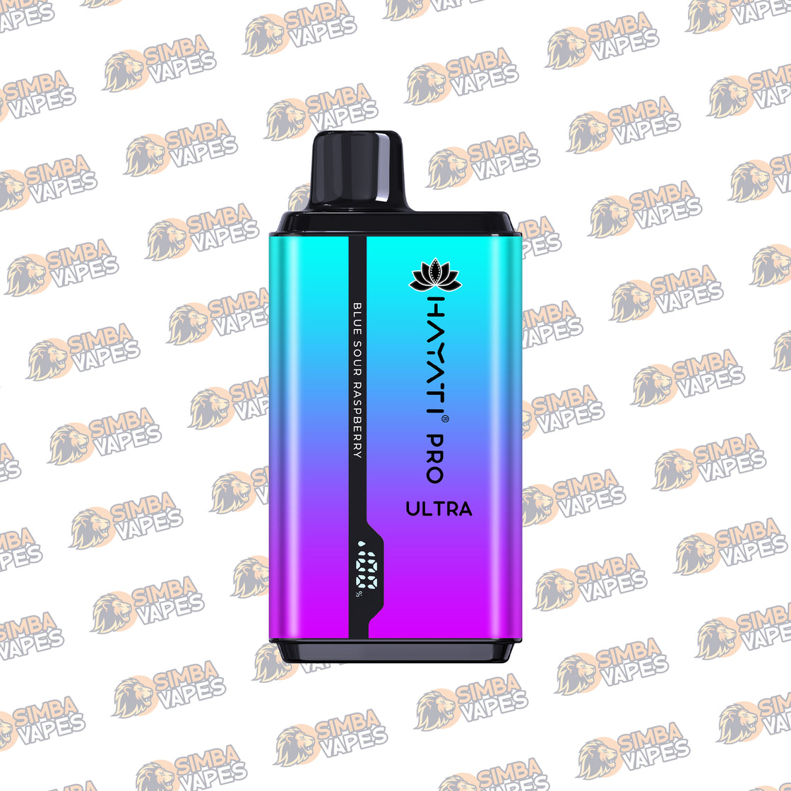 Hayati Pro Ultra 15000 Puffs Blue Sour Raspberry