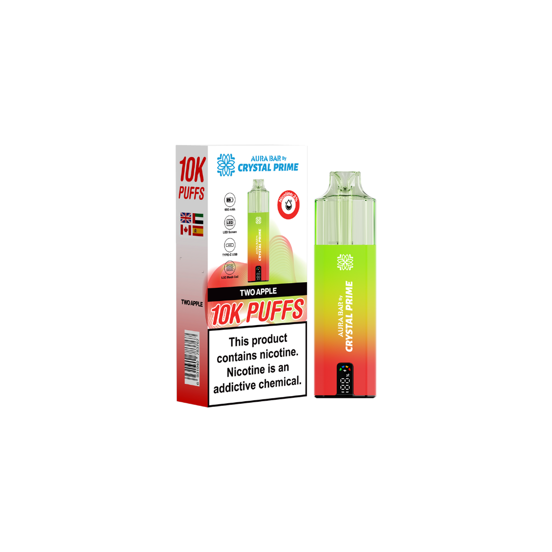 Crystal Prime 10k By Aura Bar Box of 5 - New