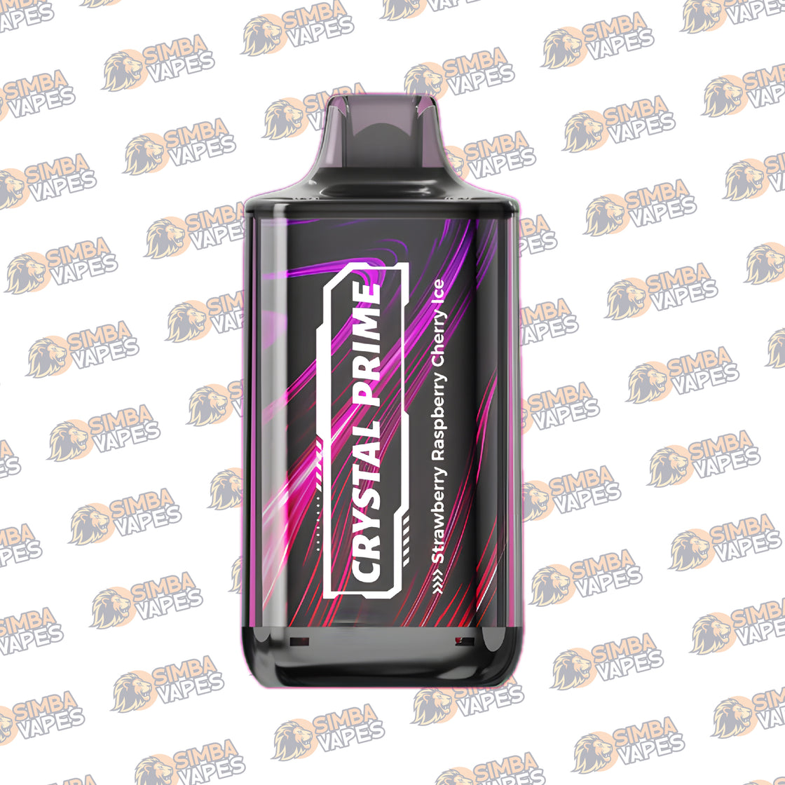 Crystal Prime 18000 Strawberry Raspberry Cherry