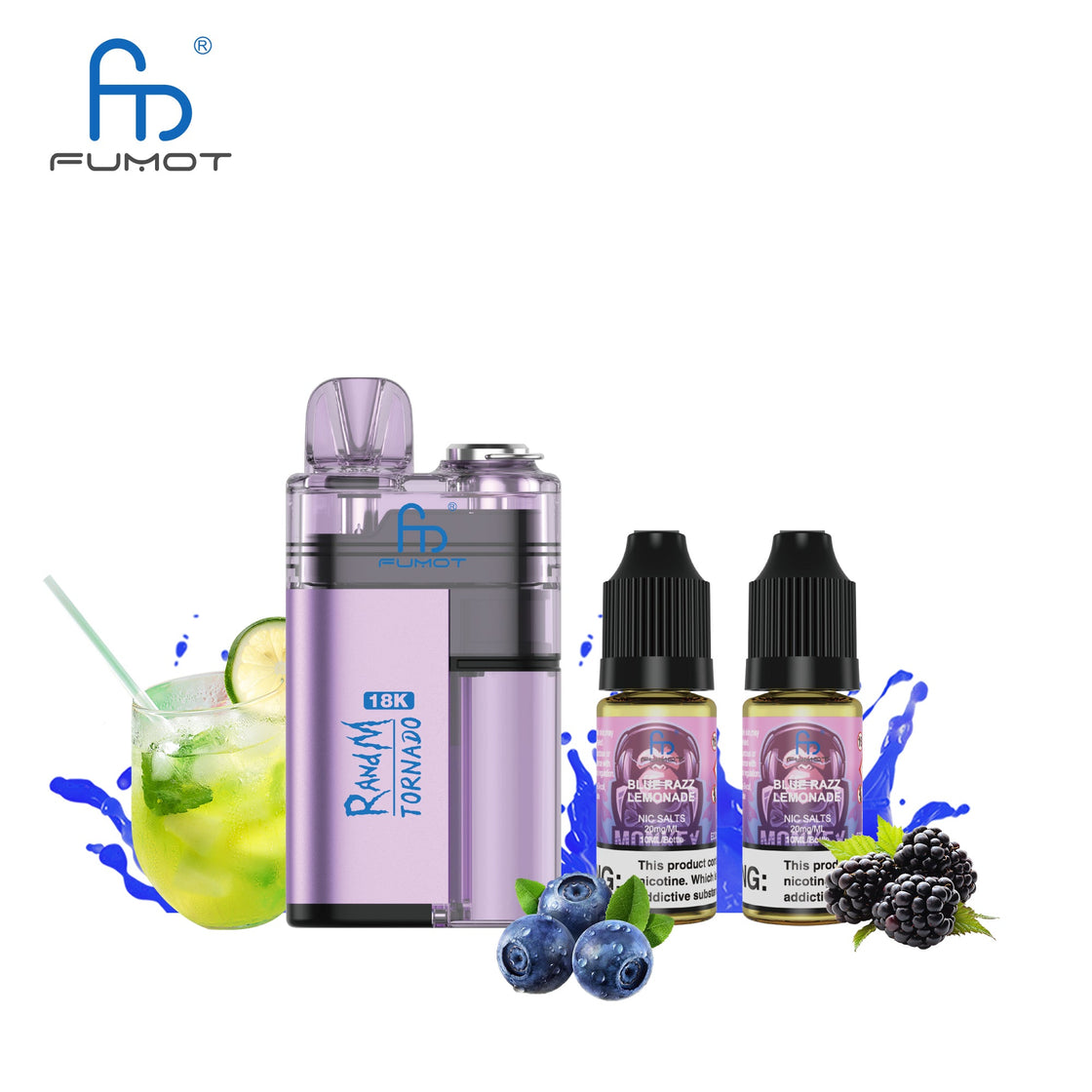 RandM Tornado 18000 Puffs Disposable Vape (Box of 5)