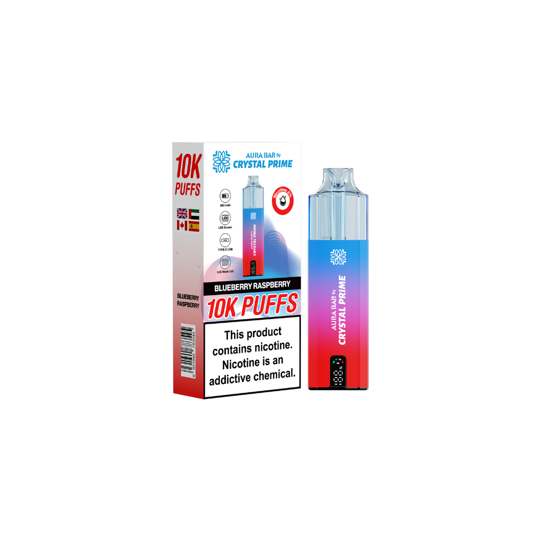 Crystal Prime 10k By Aura Bar Box of 5 - New
