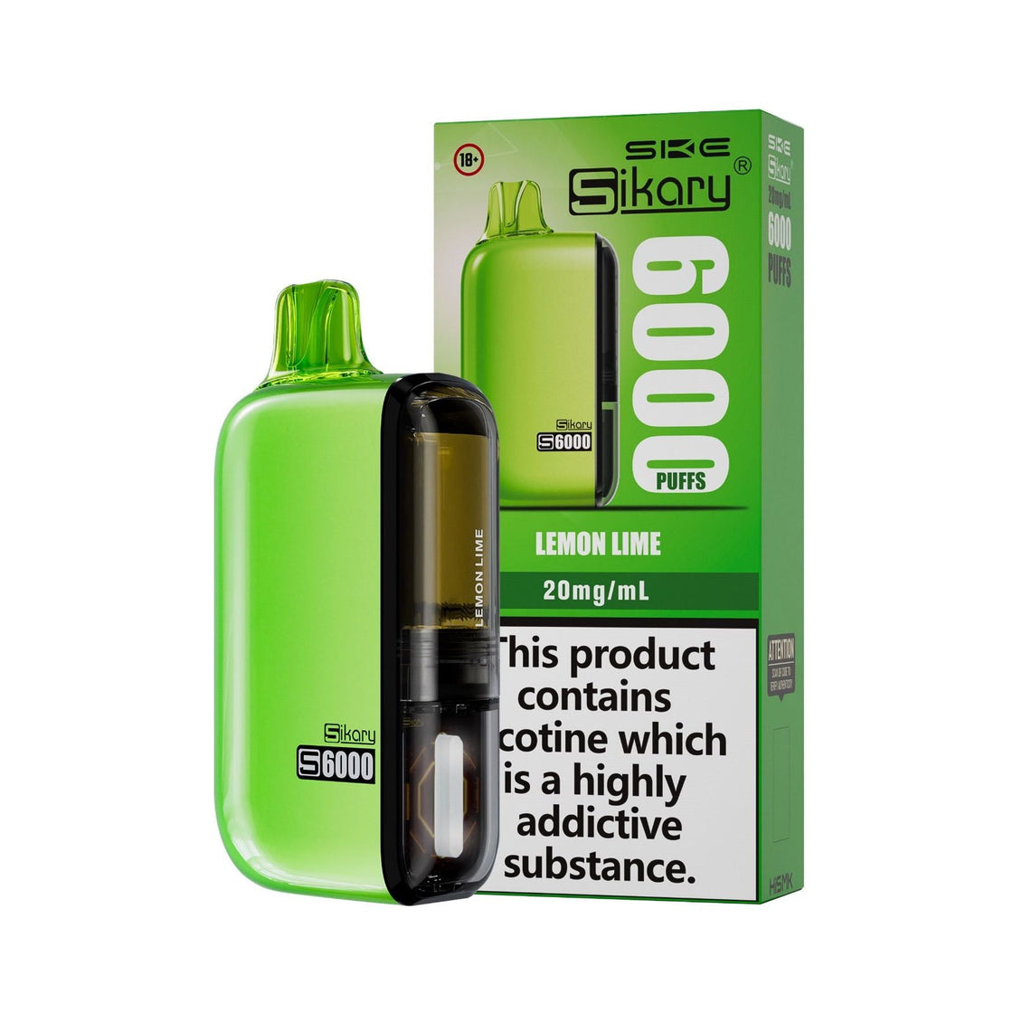 SKE Sikary S6000 Disposable Pod