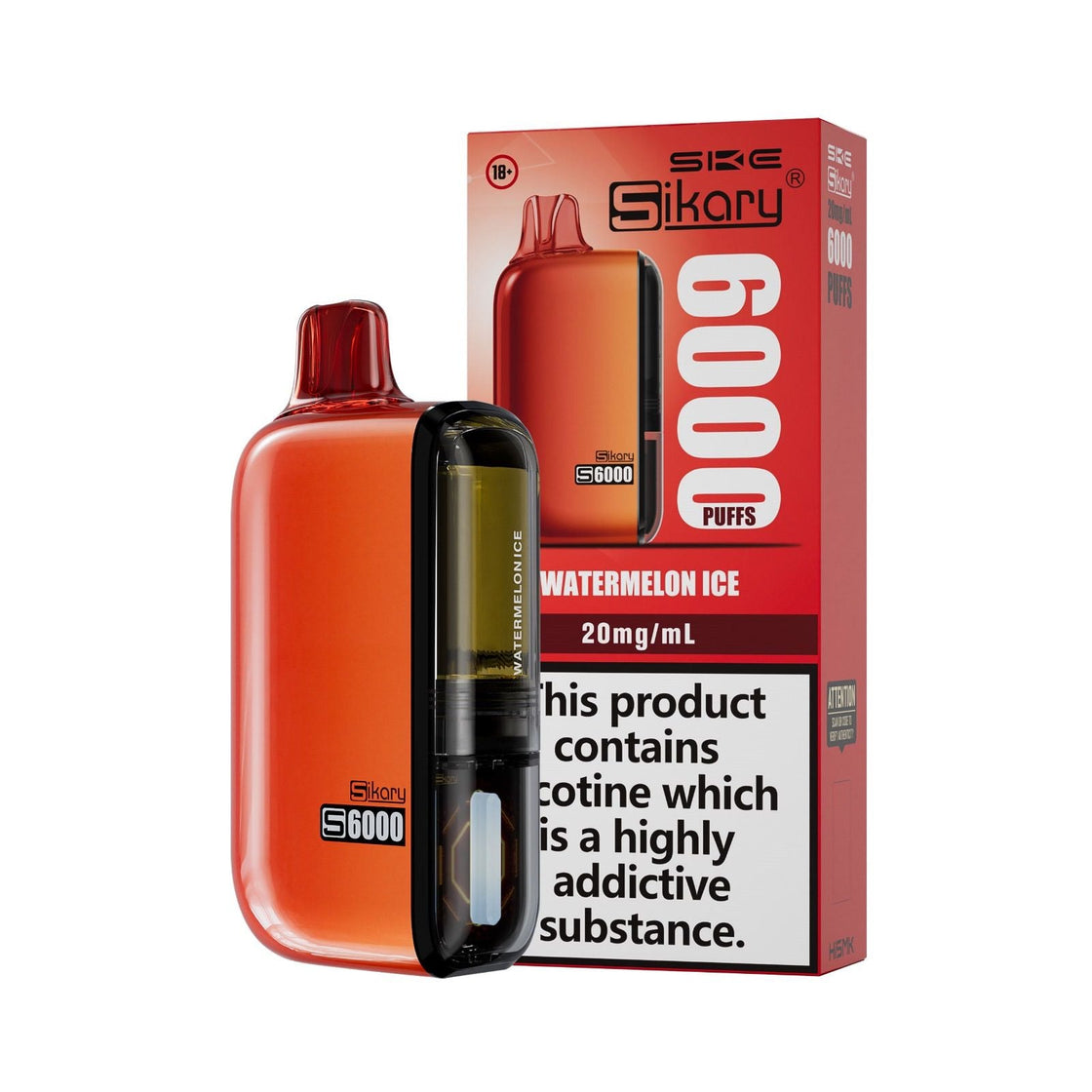 SKE Sikary S6000 Disposable Pod