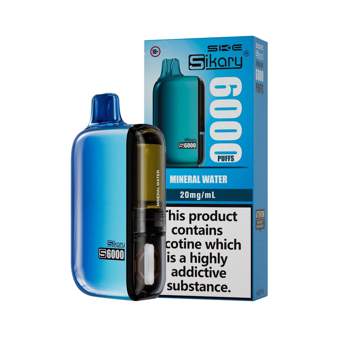 SKE Sikary S6000 Disposable Pod