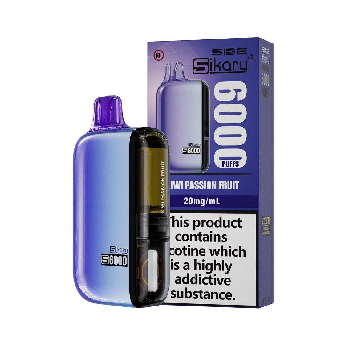 SKE Sikary S6000 Disposable Pod
