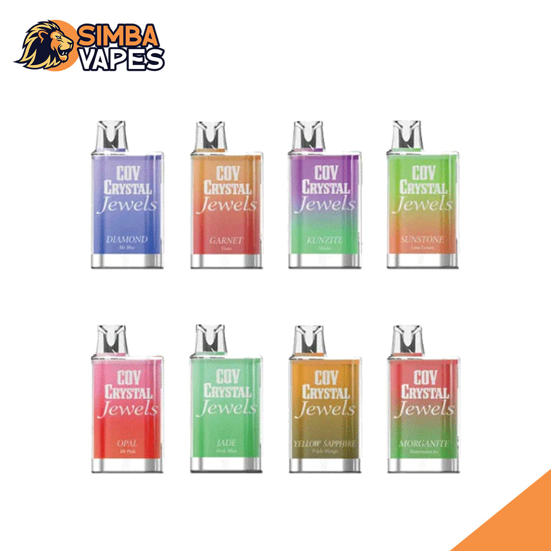 COV Crystal Jewels 600 Puffs Disposable Vape Box of 10