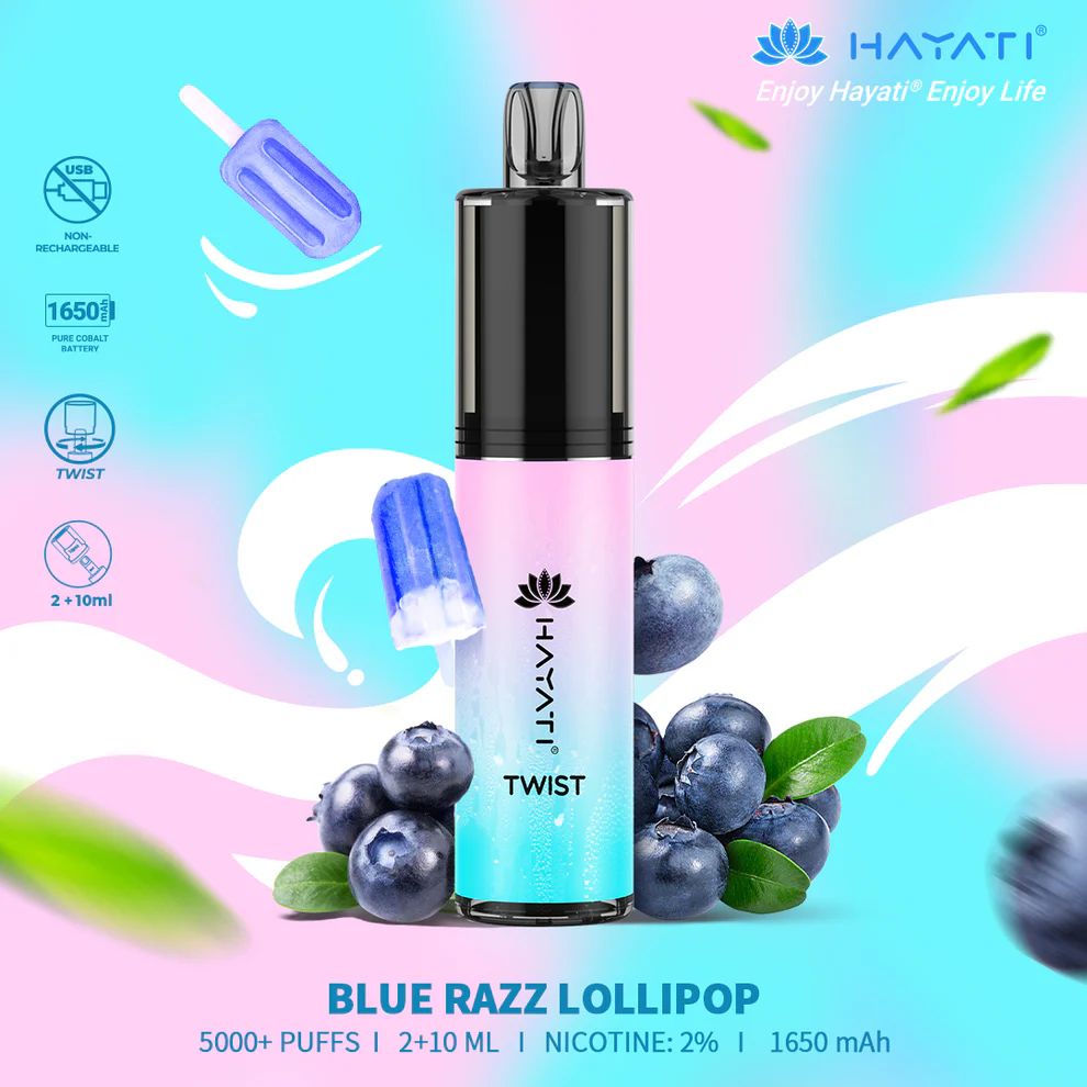 Hayati Twist 5000 Puffs Disposable Vape