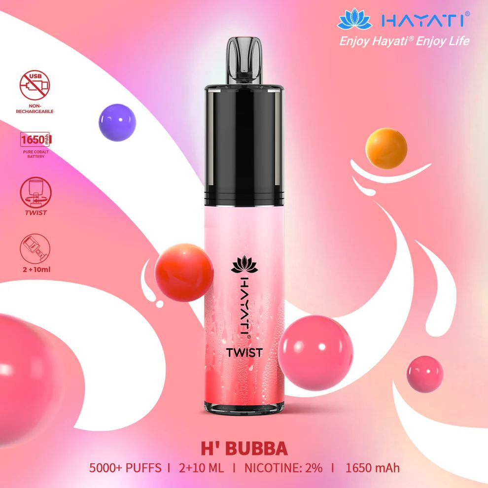 Hayati Twist 5000 Puffs Disposable Vape
