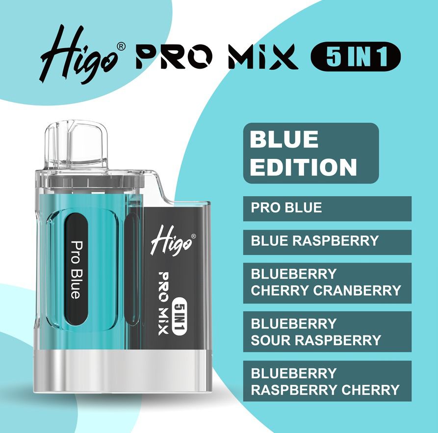 Higo Pro Max 5 in 1 Disposable Pod (Box of 5)