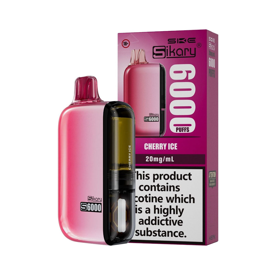 SKE Sikary S6000 Disposable Pod