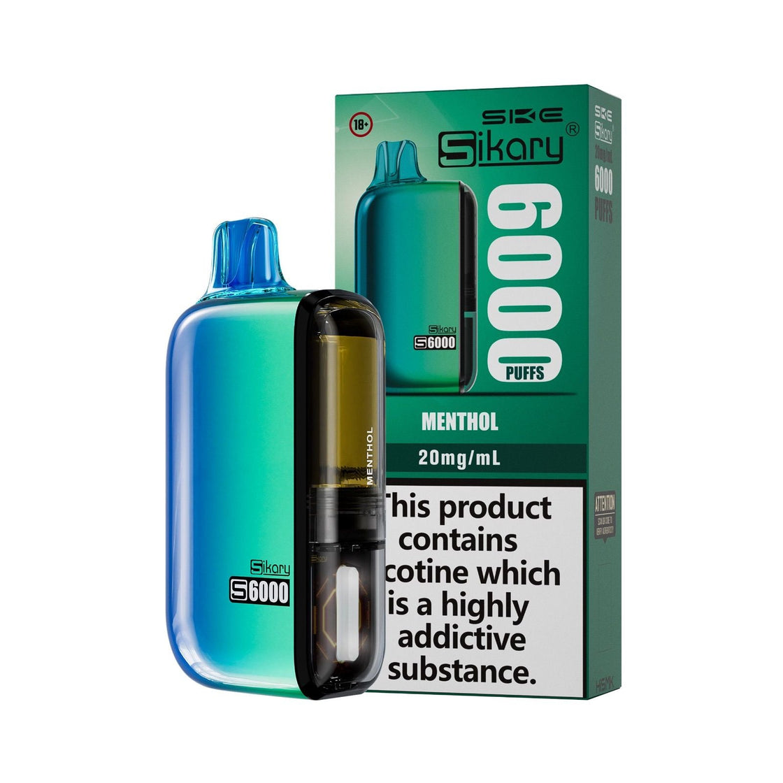 SKE Sikary S6000 Disposable Pod
