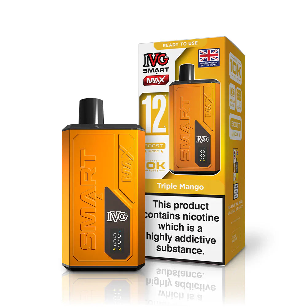 IVG Smart Max 10K Prefilled Pod Kit (Box of 5)