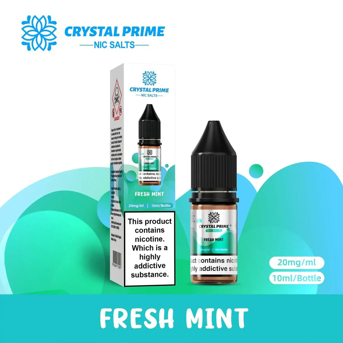 Crystal Prime Nic Salts by Aura Bar