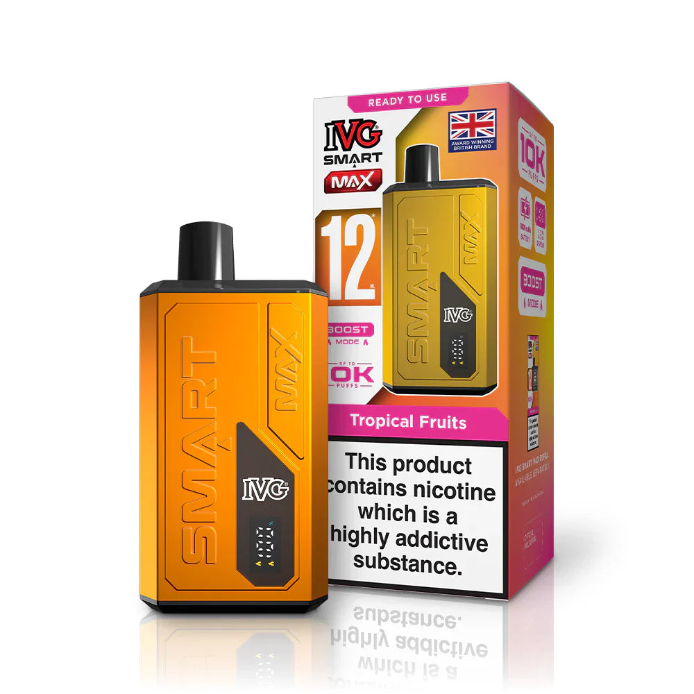 IVG Smart Max 10K Prefilled Pod Kit (Box of 5)