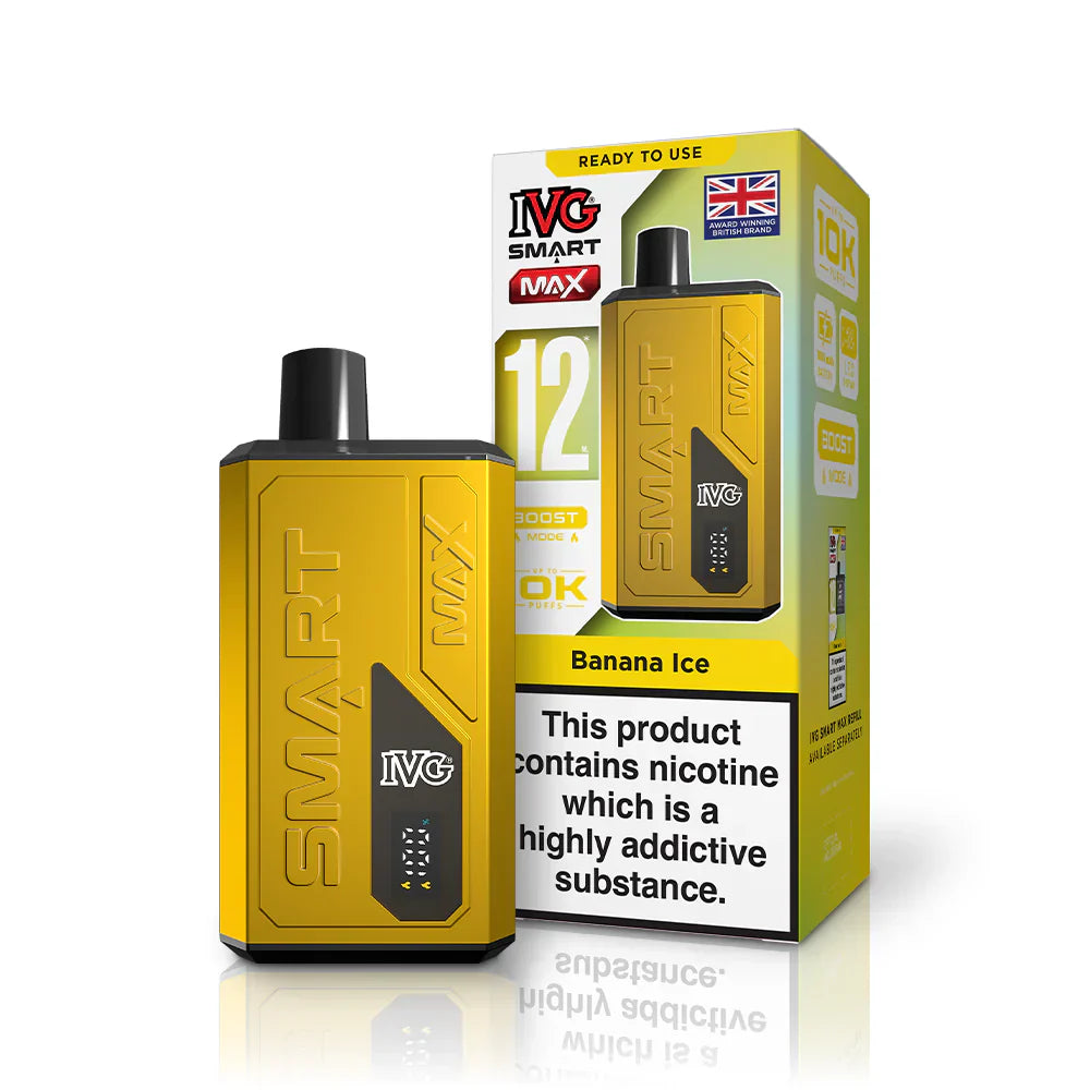 IVG Smart Max 10K Prefilled Pod Kit (Box of 5)