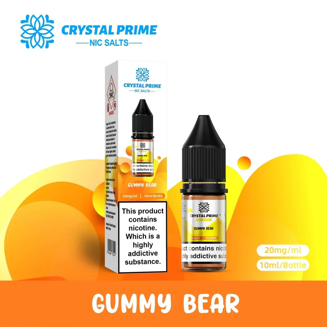 Crystal Prime Nic Salts by Aura Bar