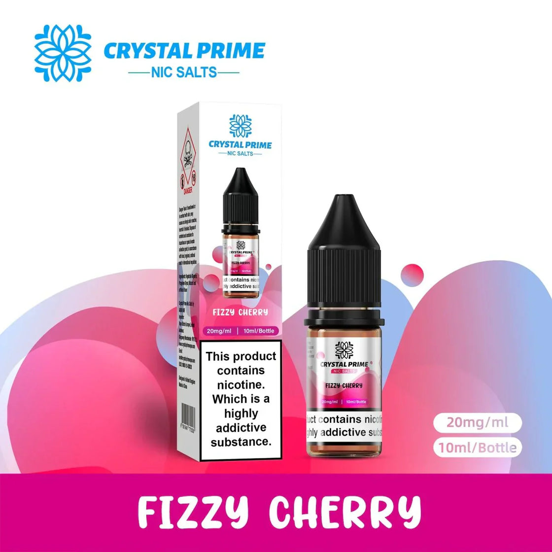Crystal Prime Nic Salts by Aura Bar