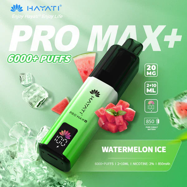 Hayati Pro Max Plus 6000 Prefilled Pod Kit (Box of 5)