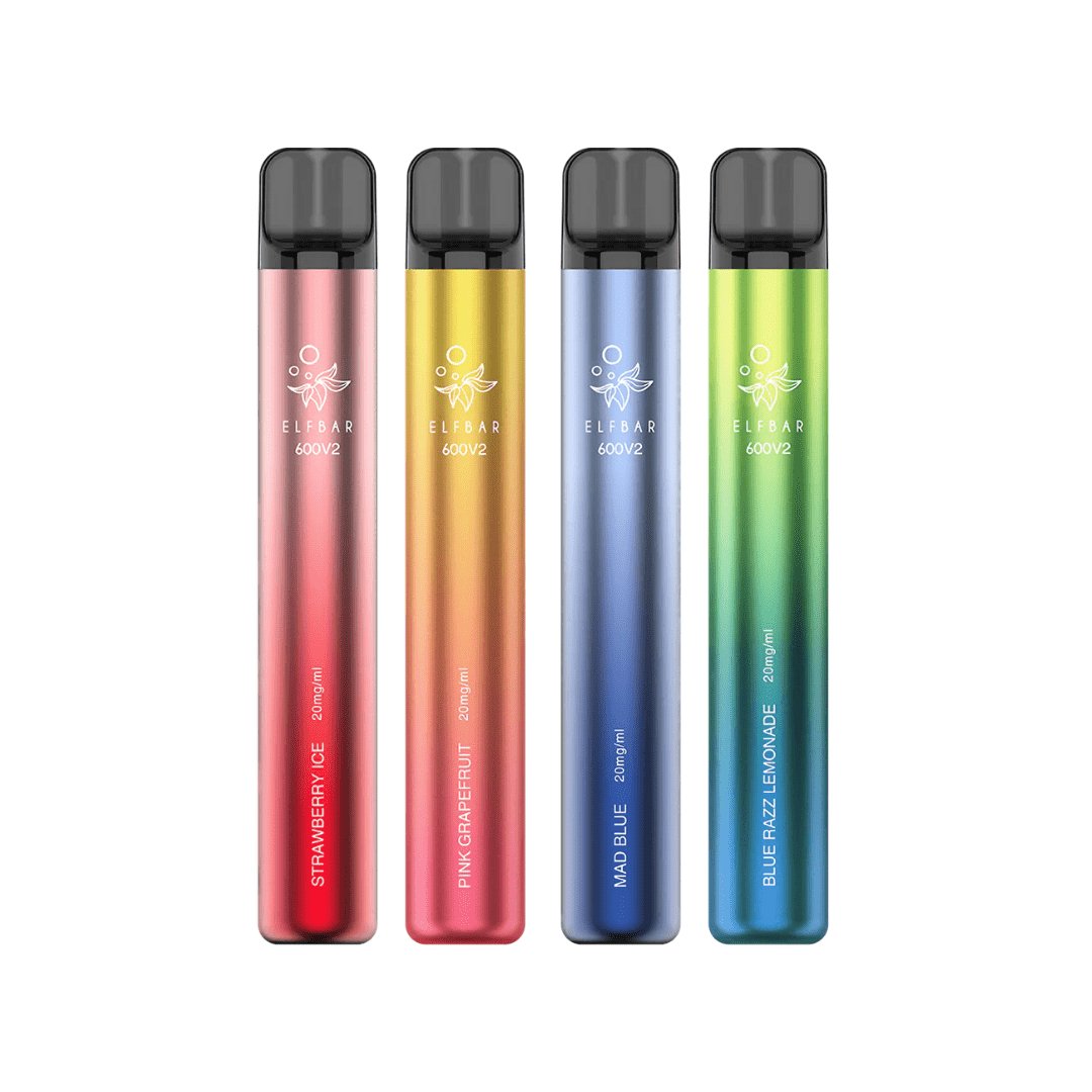 Elf Bar V2 600 Disposable Vape Puff Pod