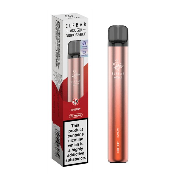 Elf Bar V2 600 Disposable Vape Puff Pod