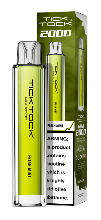 Tick Tock Mini 2000 Puffs Disposable Vape
