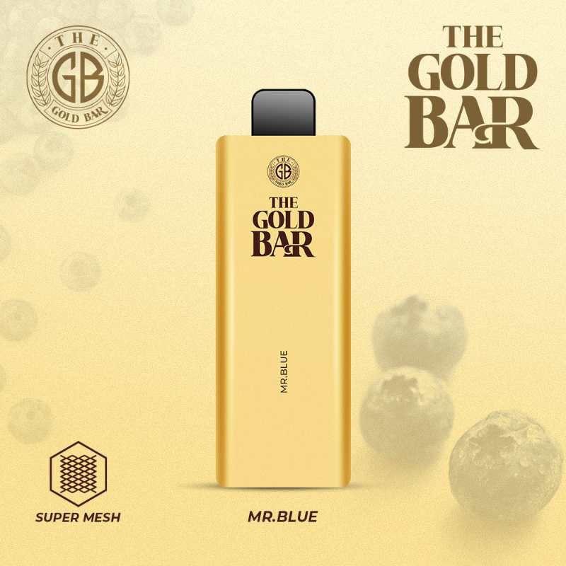 Gold Bar 4500 Disposable Vape Puffs (Box of 10)