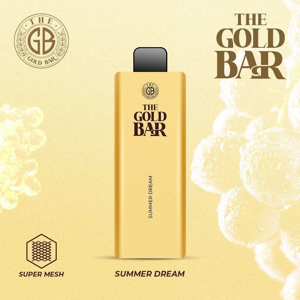 Gold Bar 4500 Disposable Vape Puffs (Box of 10)