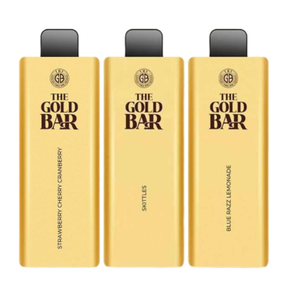 Gold Bar 4500 Disposable Vape Puffs (Box of 10)