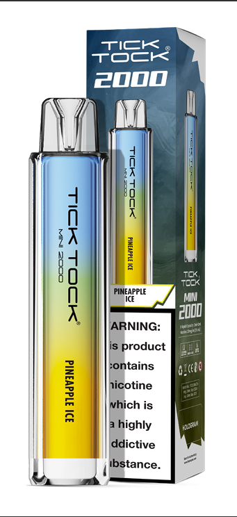 Tick Tock Mini 2000 Puffs Disposable Vape