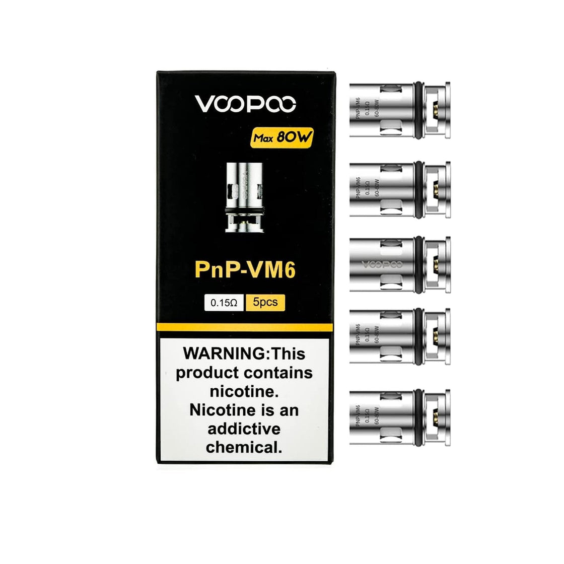 VooPoo PnP Mesh Replacement Coils - Pack of 5 #Simbavapes#