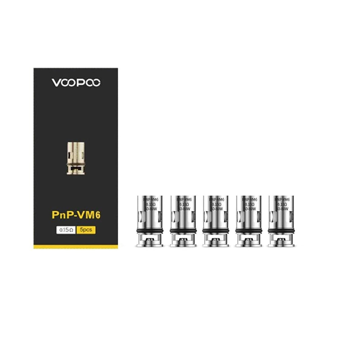 VooPoo PnP Mesh Replacement Coils - Pack of 5 #Simbavapes#