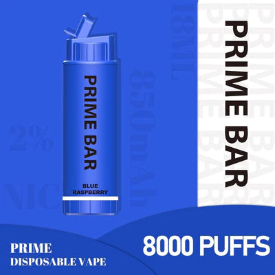 Prime Bar 8000 Disposable Vape Pod Device Box of 10