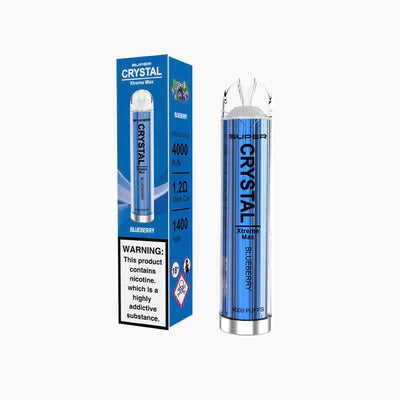 Super Crystal Xtreme Max 4000 Disposable Vape Box of 10