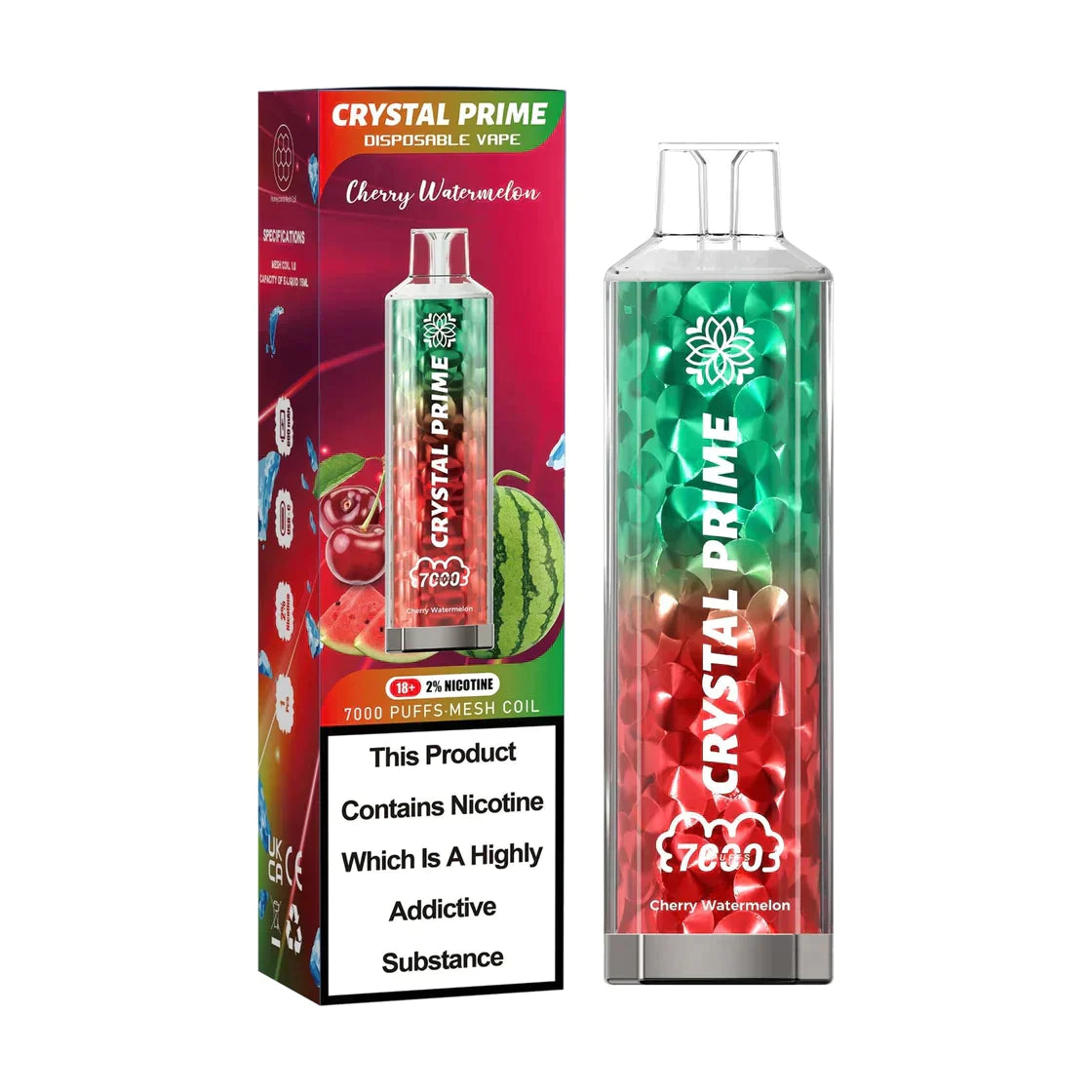 3D Crystal Prime 7000 Puffs Disposable Vape