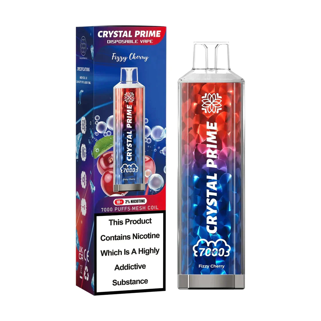 3D Crystal Prime 7000 Puffs Disposable Vape