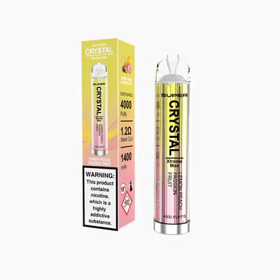Super Crystal Xtreme Max 4000 Disposable Vape Box of 10