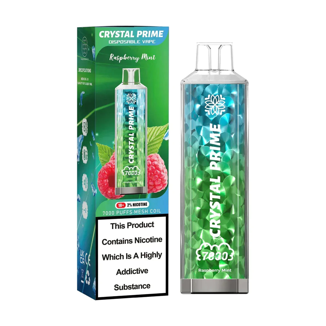 3D Crystal Prime 7000 Puffs Disposable Vape