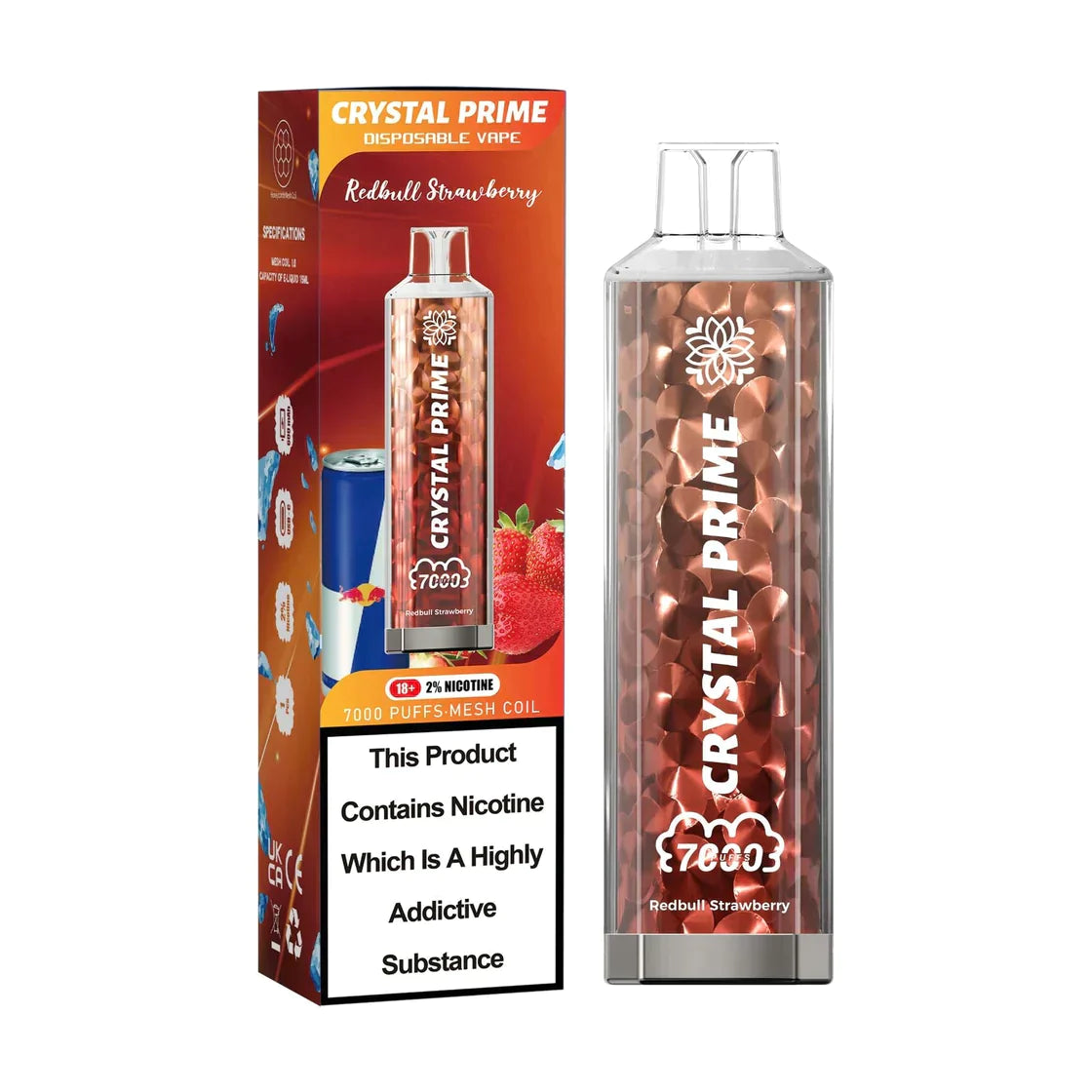 3D Crystal Prime 7000 Puffs Disposable Vape
