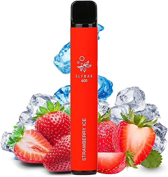 Elf Bar 600 Puffs Disposable Vape - 0% Nicotine (Pack of 10)