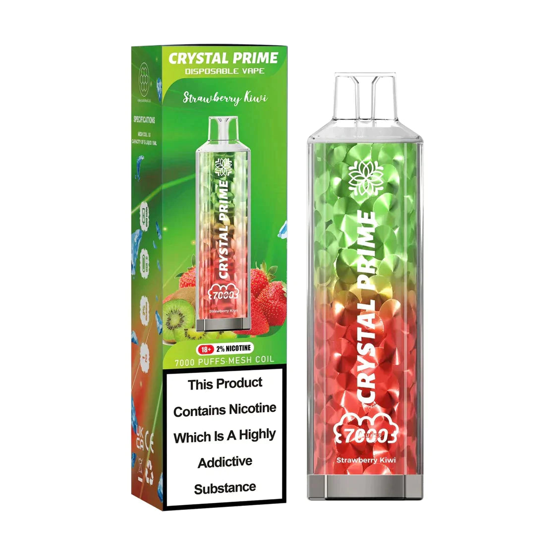 3D Crystal Prime 7000 Puffs Disposable Vape