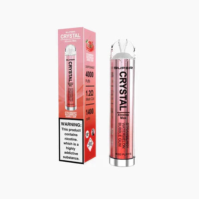 Super Crystal Xtreme Max 4000 Disposable Vape Box of 10